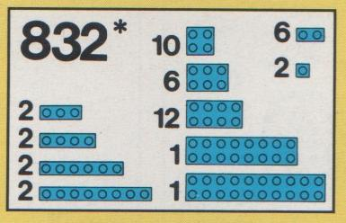Parts Pack, Blue Bricks