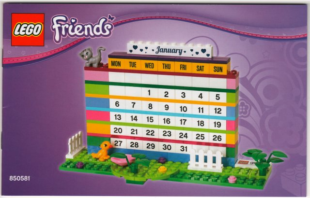 Friends Brick Calendar image 3