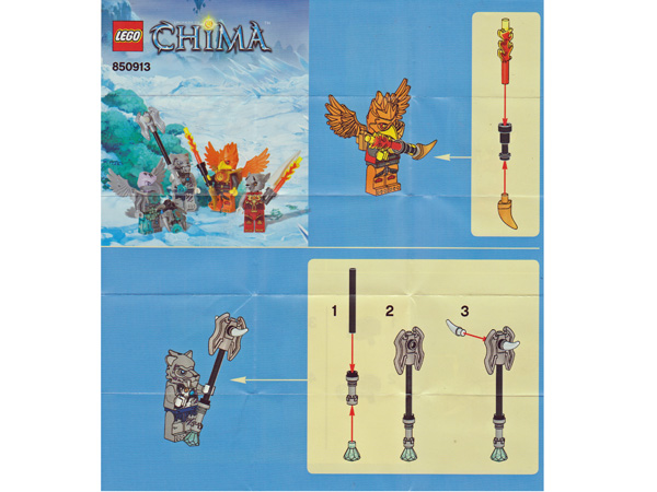Fire and Ice Minifigure Accessory Set image 2