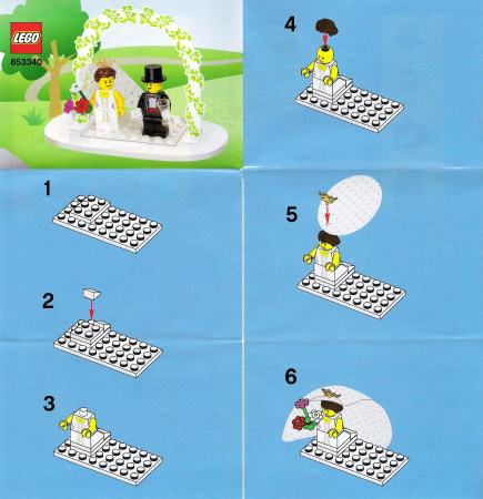 Minifigure Wedding Favor Set image 3