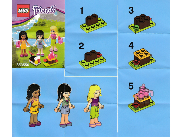 Mini-doll Campsite Set