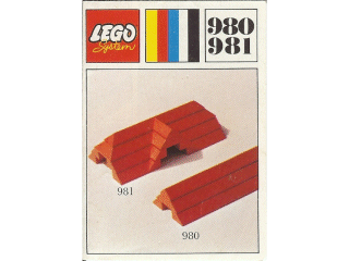 23 sloping bricks, including roof peak bricks, Red image 2