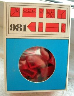 34 sloping profile bricks, including profile peak bricks, Red image 2