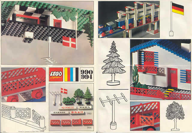LEGO fences with garden gates image 2
