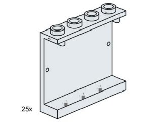 1 x 4 x 3 Train Window Clear