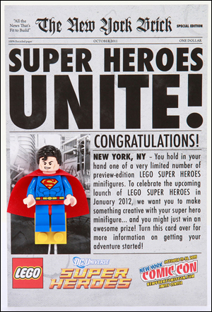 Super Heroes Unite - Superman - New York Comic-Con 2011 Exclusive
