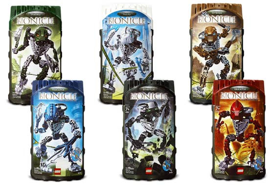 Toa Hordika Deluxe Collection (8736 8737 8738 8739 8740 8741)