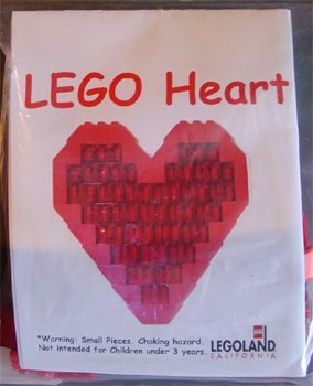 LEGO Heart (Legoland California)