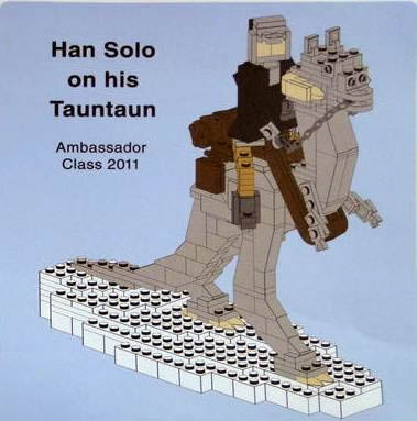 Han Solo on His Tauntaun