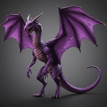 A blurry, indistinct shape vaguely resembling a dragon, lacking definition and detail, representing common pitfalls.