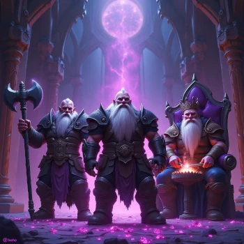Diverse dwarf archetypes: warrior, blacksmith, king, showcasing iconic dwarf styles and names. Explore unique and fantasy-inspired dwarf names now!