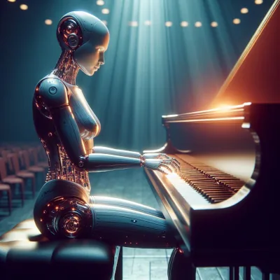 AI playing a song