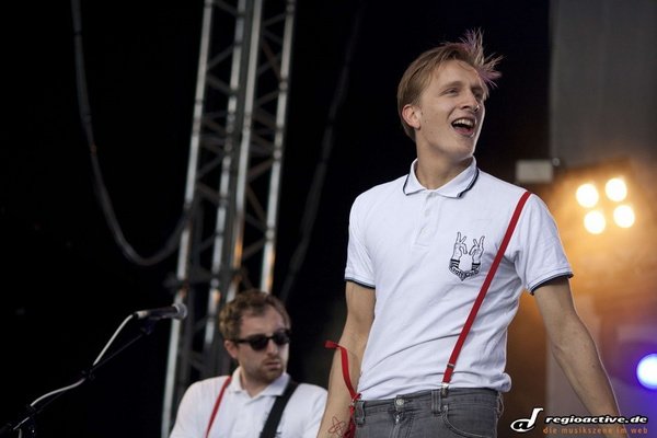 Fotos: Kraftklub live beim Splash! 2012