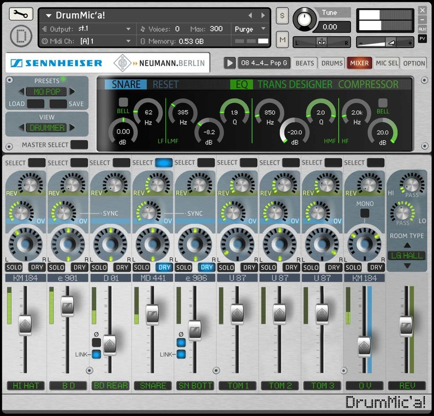 "DrumMic'a!": Neues Softwarepaket von Sennheiser und Neumann als kostenloser Download erhältlich