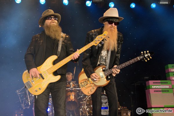 ZZ Top haben am Tanzbrunnen Köln den Blues