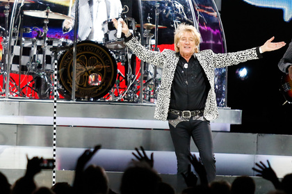 Las Vegas-Style - Rod Stewart: Fotos des Superstars live in der Schleyer-Halle in Stuttgart 