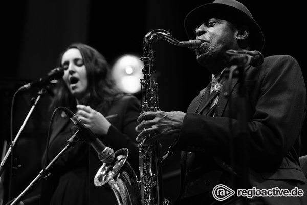 Erhaben - Fotos vom Abschlusskonzert von Enjoy Jazz 2016 mit Archie Shepp in Heidelberg 