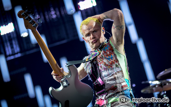 Feurig - Ikonen: Bilder der Red Hot Chili Peppers live in der Festhalle Frankfurt 