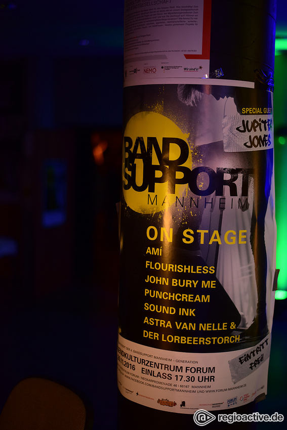 Impressionen (Bandsupport Abschlusskonzert in Mannheim, 2016)