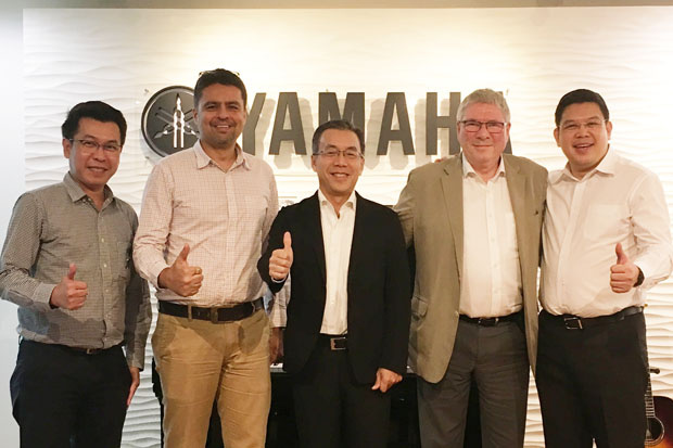 Kooperation zwischen der Siam Music Yamaha und Adam Hall Group