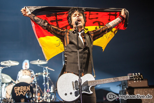 Frenetisch - Green Day: Fotos der Punkrocker aus der SAP Arena in Mannheim 