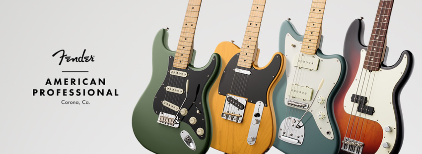 NAMM 2017: Die "American Professional Serie" ist das neue Flaggschiff von Fender