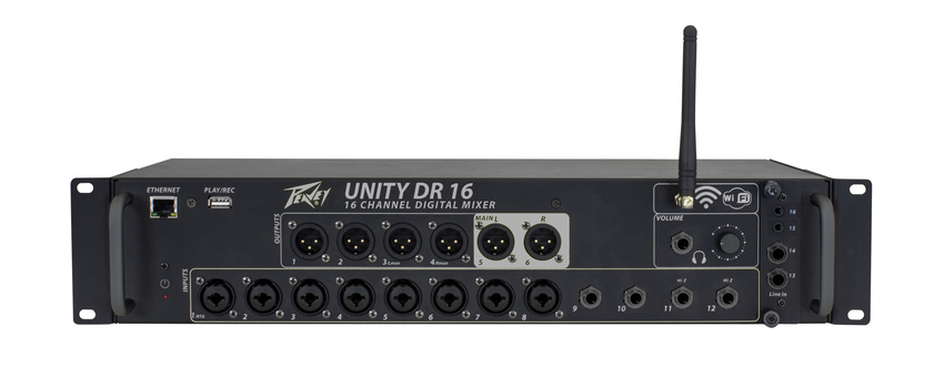 NAMM 2017: PEAVEY zeigt UNITY DR16 Digital Mixer