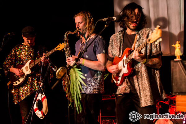 Tropisch: Fotos von Bounty Island live beim 6. Mannheimer Winteraward 2017