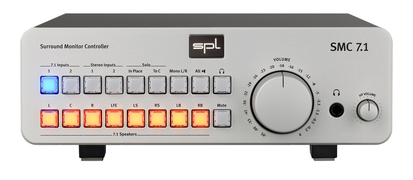 NAMM 2017: Neuer 7.1 Monitor-Controller von SPL