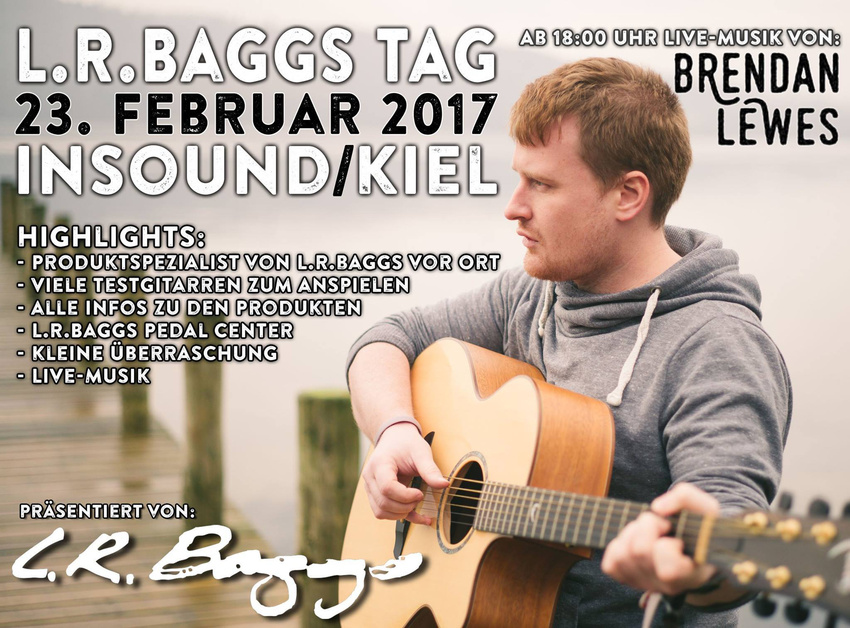L.R.Baggs Tag bei InSound in Kiel: Perfekter Akustik-Sound – live!