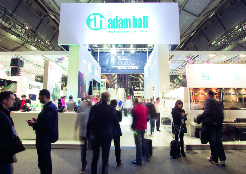 Adam Hall Group mit Weltpremieren auf der Prolight + Sound