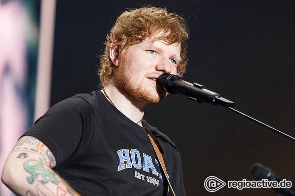 Massenbegeisterung - Solo: Fotos von Ed Sheeran live in der SAP Arena in Mannheim 