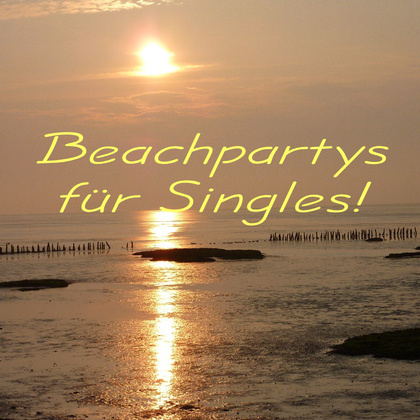 Beachparty, beleuchtet von Kerzen und Fackeln - mit anderen Singles aus Lingen, Rheine, Osnabrück, Münster und Umgebung feiern und neue Freundschaften finden