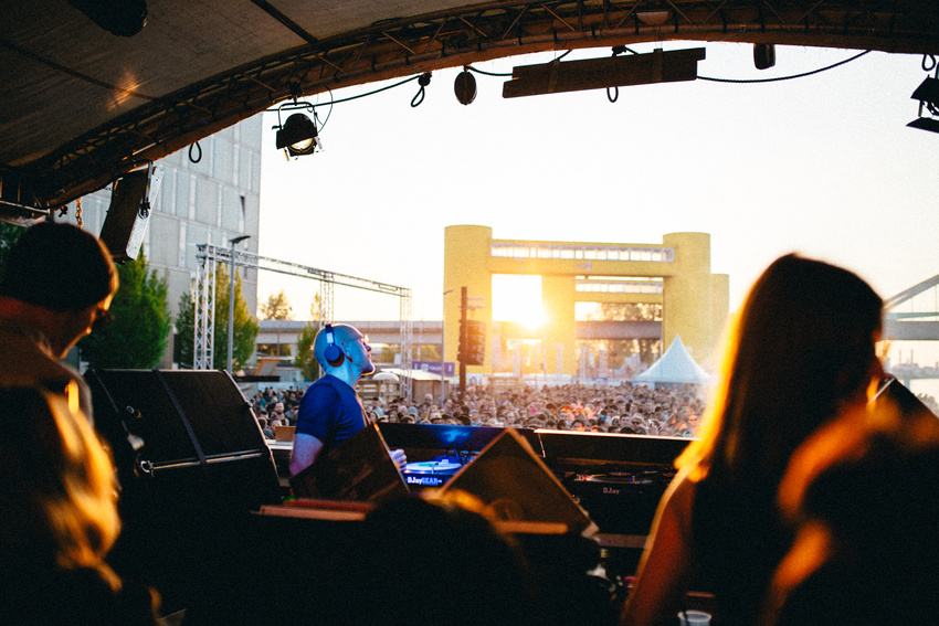 Impressionen vom Hafenfestival in Mannheim (2017)