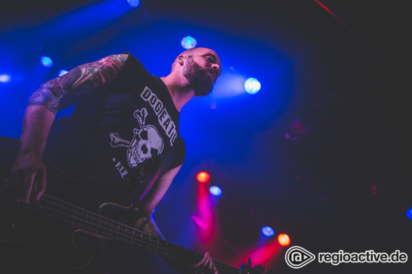 Live-Bilder von Second Function als Opener von Life Of Agony live in Frankfurt