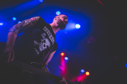 Live-Bilder von Second Function als Opener von Life Of Agony live in Frankfurt