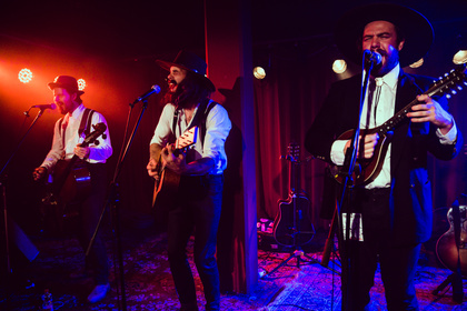 Bluegrass aus Kanada - Live-Fotos von The Dead South in der Musikzentrale Nürnberg 