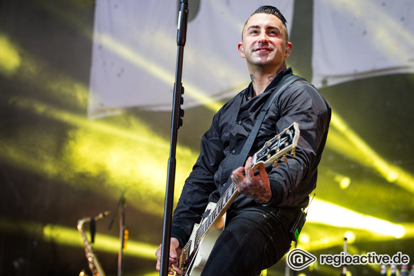 Vor dem Abbruch: Bilder der Broilers bei Rock am Ring 2017