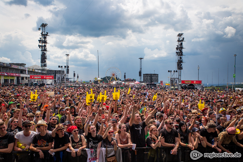 Impressionen vom Freitag bei Rock am Ring, 2017