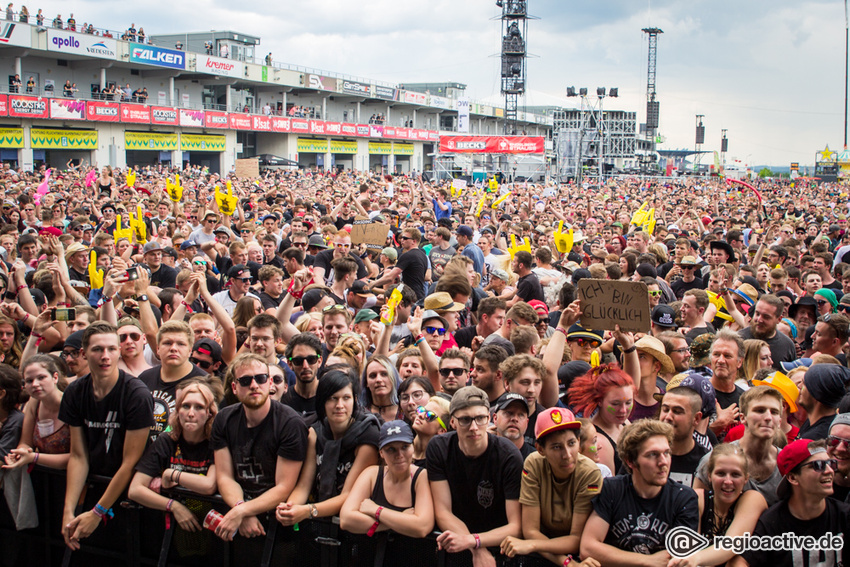 Impressionen vom Freitag bei Rock am Ring, 2017