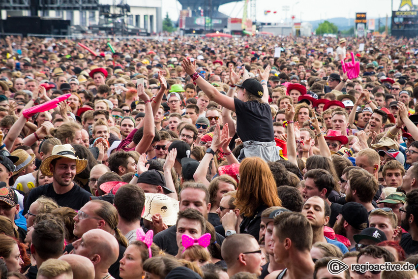 Impressionen vom Freitag bei Rock am Ring, 2017