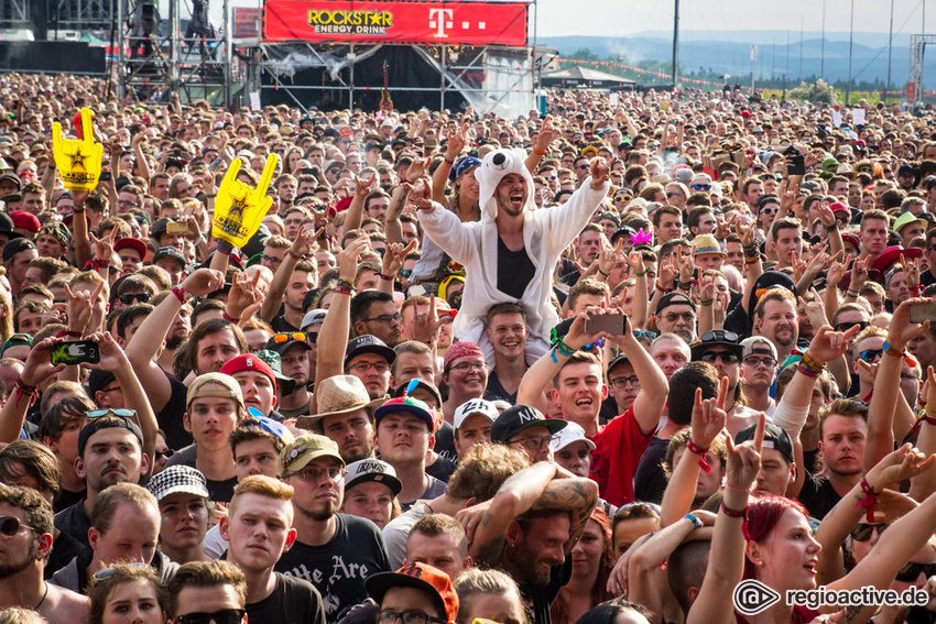 Impressionen vom Freitag bei Rock am Ring, 2017