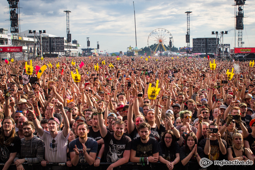 Impressionen vom Freitag bei Rock am Ring, 2017