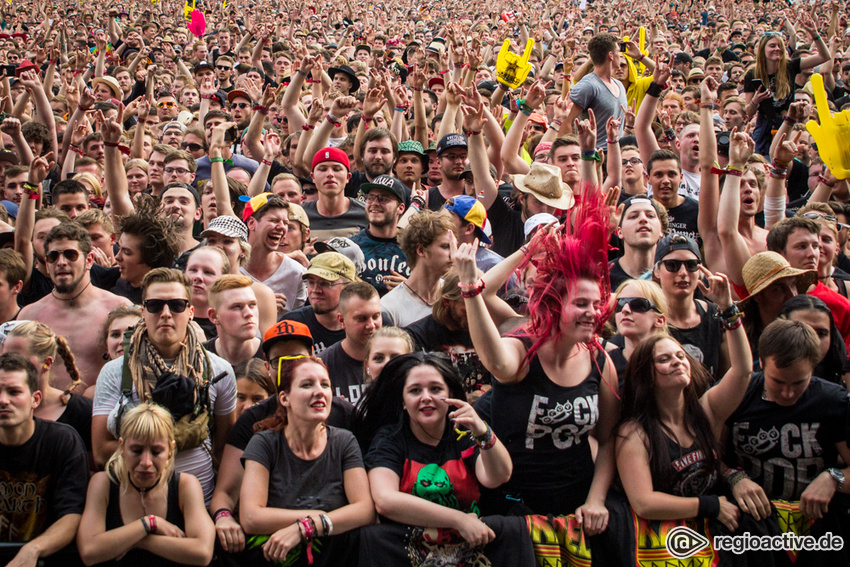 Impressionen vom Freitag bei Rock am Ring, 2017