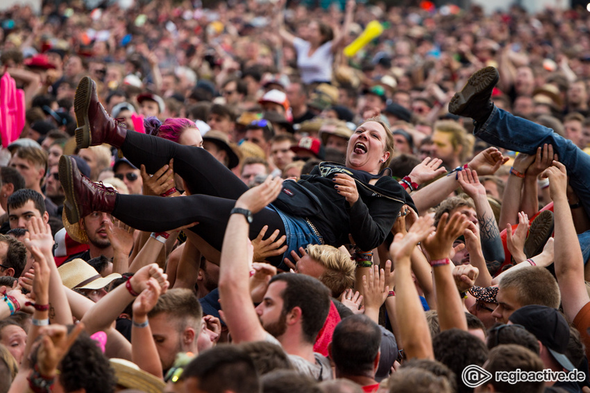 Impressionen vom Freitag bei Rock am Ring, 2017