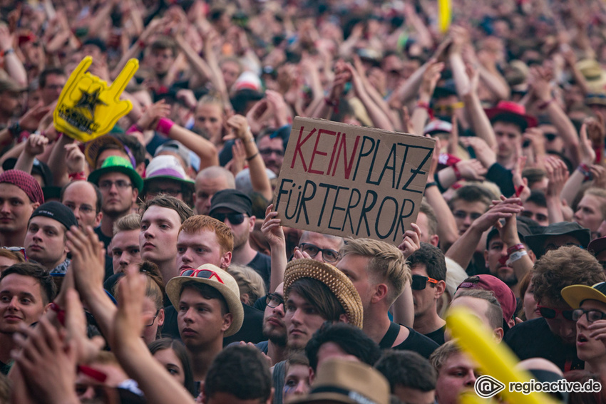 Impressionen vom Freitag bei Rock am Ring, 2017