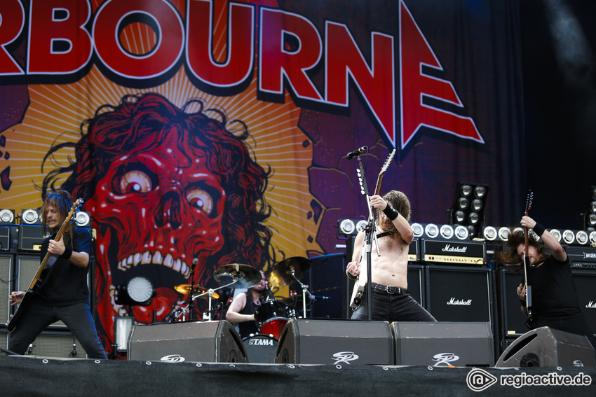 Airbourne (live bei Rock im Park, 2017)