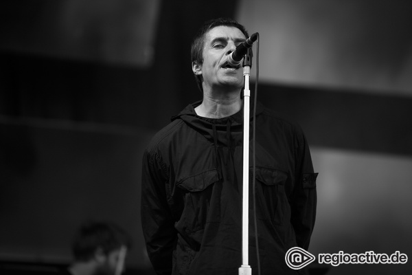 Ex-Oasis-Sänger - Ohne Mimik: Fotos von Liam Gallagher live bei Rock im Park 2017 