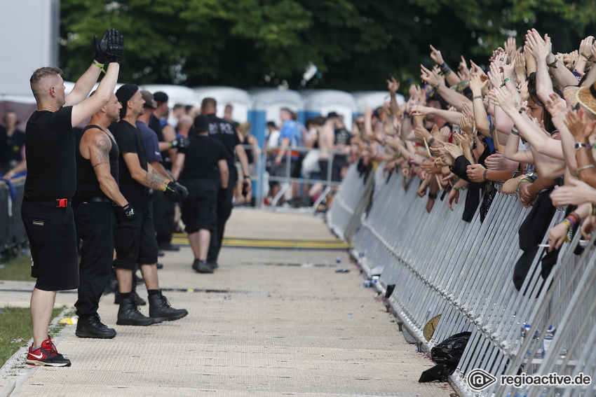 Impressionen vom Samstag (live bei Rock im Park, 2017)