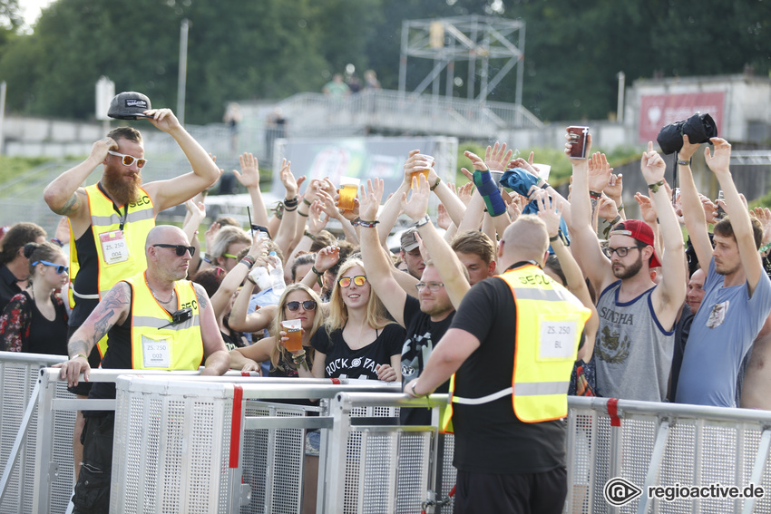 Impressionen vom Samstag (live bei Rock im Park, 2017)